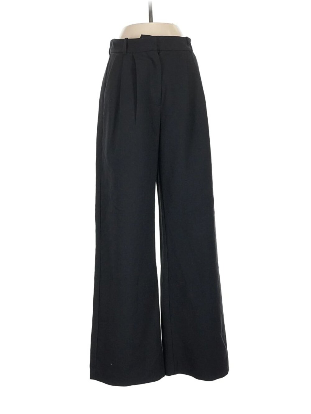 ABERCROMBIE & FITCH sloane tailored wide leg pants in black (2R/26)